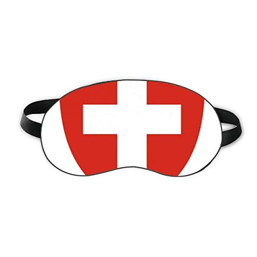 שוויץ אירופה הסמל הלאומי סמל שינה מגן עיניים רך לילה כיסוי גוון כיסוי עיניים