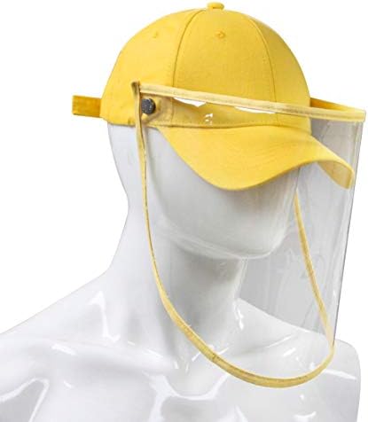 כובע בייסבול של Letusto Safety Shield עם מגן מגן נגד SPPRASH