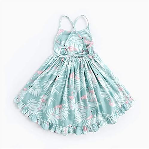 נשיקה תינוק בציר פרחוני בנות שמלת קיץ מזדמן כותנה תינוק שמלה