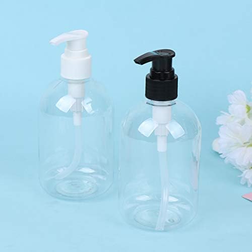 חיטוי בקבוקים 5 יחידות המילוי מחדש בקבוקי משאבה ריקים בקבוקי מתקן סבון לבקבוקי שמפו סבון נוזלי שמפו