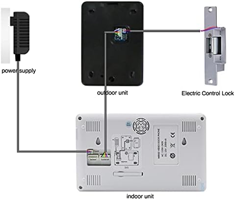אינטרקום 7 אינץ מגע מסך צג חיצוני פעמון מצלמה וידאו דלת טלפון עבור אבטחת בית מערכת