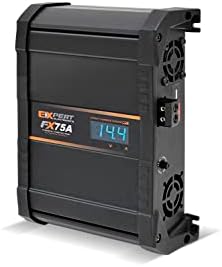 אלקטרוניקה מומחית FX75A אספקת חשמל חכמה מטען סוללות מערכת פונקציות מתח פלט מתכוונן עם 230 וולט לטעינה
