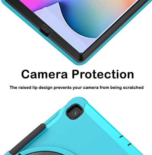 Gunfire Galaxy Tab S6 Lite Case 10.4 אינץ '2022/2020, סמסונג גלקסי לשונית S6 Lite Lite מגן מחוספס עם