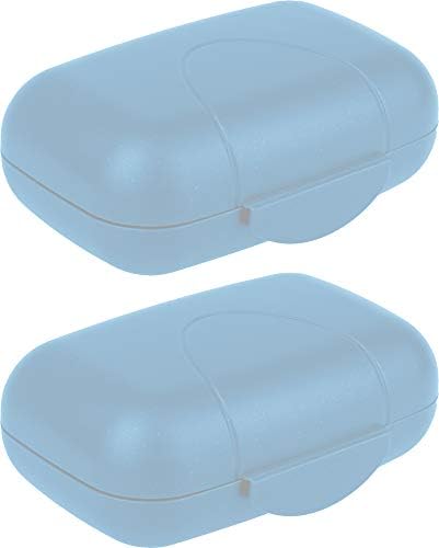 נסיעות סבון מיכל-חבילה של 2-פלסטיק בר סבון מקרה - סבון תיבת קמפינג גודל