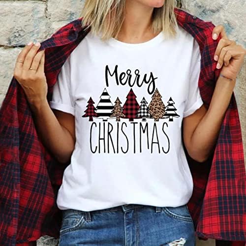 חולצות חג המולד של NREAYLY BLUSA לנשים