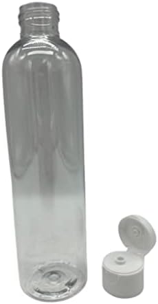 8 גרם בקבוקי פלסטיק COSMO CLAST -12 חבילה ניתנת למילוי בקבוק ריק - BPA בחינם - שמנים אתרים - ארומתרפיה