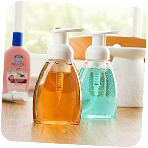 Cabilock 3PCs לבנים מכולות חיוניות לבנות שמפו סבון סבון יד ניילון בקבוקי מפלסטיק קוסמטיקה למקלחת למילוי