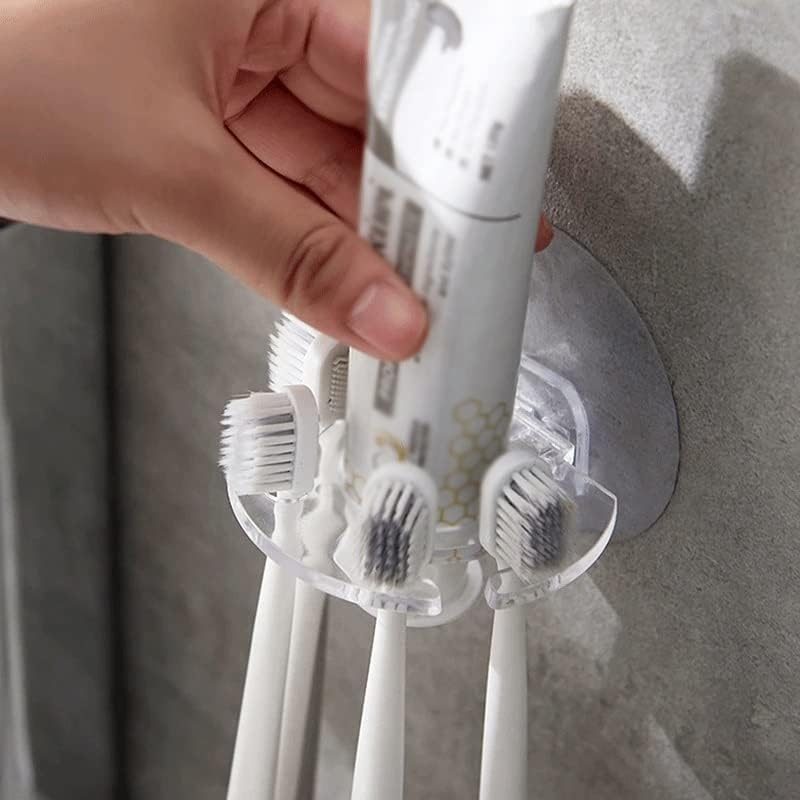 דובאו קיר דבק עצמי הר-מברשת שיניים אחסון אחסון סחיטת מכונת גילוח מדפי אמבטיה