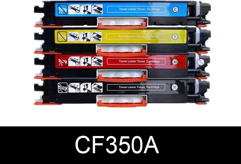 מחסנית טונר רכיבה על ידי OEM CF350A 350A CF351A CF352A CF353A 130A לצבע HP LASERJET PRO MFP M176N M176