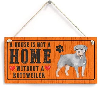 כלב אוהבי ציטוט סימן בול טרייר בית הוא לא בית ללא כלב מצחיק עץ כלב סימן כלב שלט זיכרון כפרי בית סימן